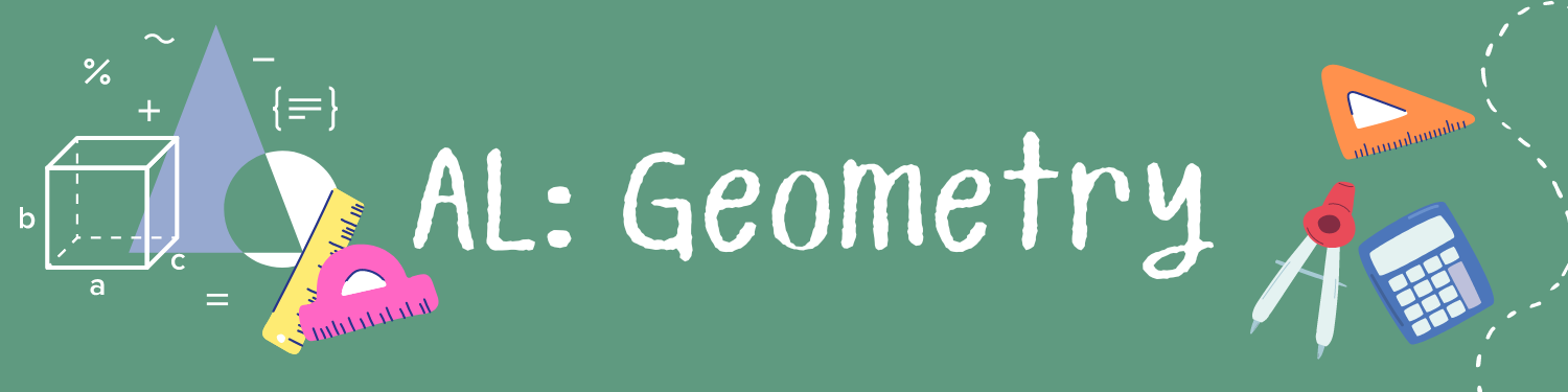 Welcome to AL: Geometry Banner